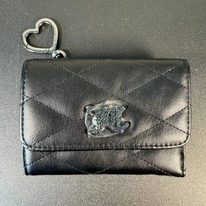 Juicy Couture Black Faux Leather Wallet - Brand New